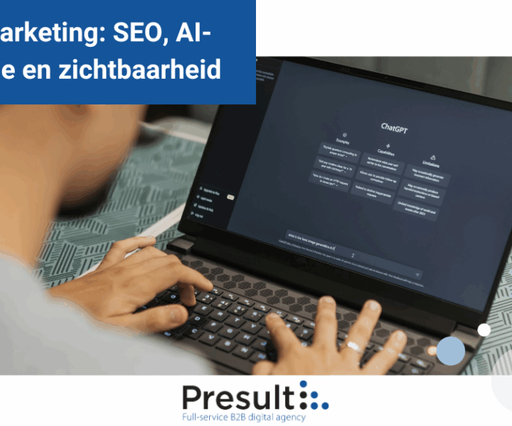 AI in b2b marketing, sales, seo