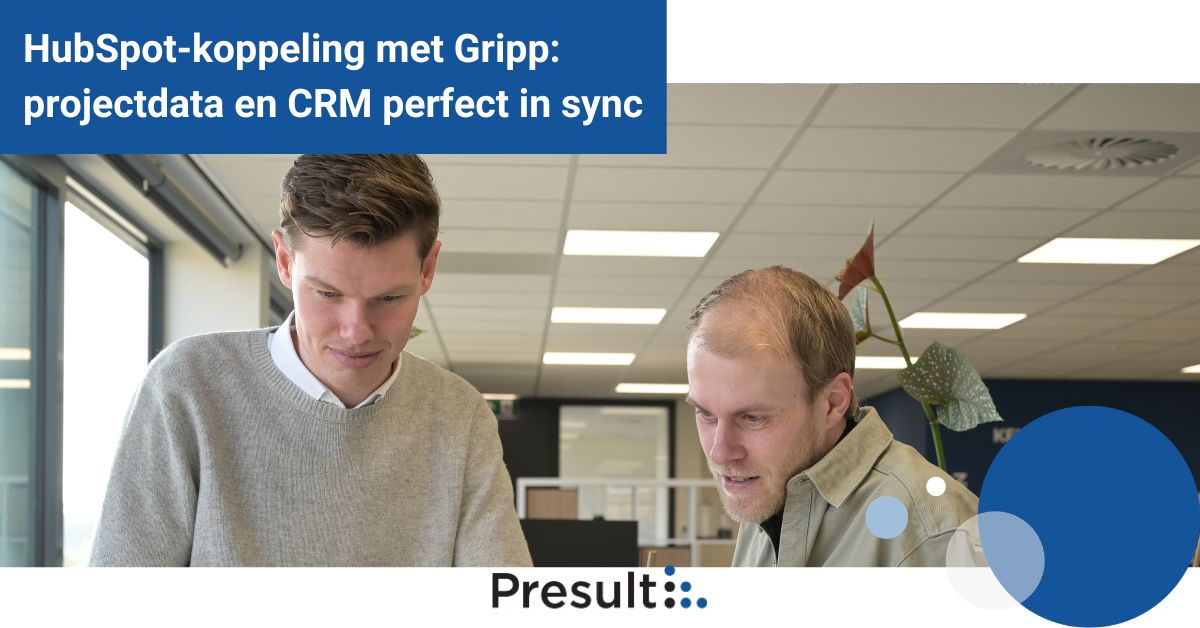 HubSpot-koppeling met Gripp